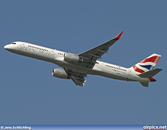 G-BPEJ, Boeing 757-200ER, Open Skies