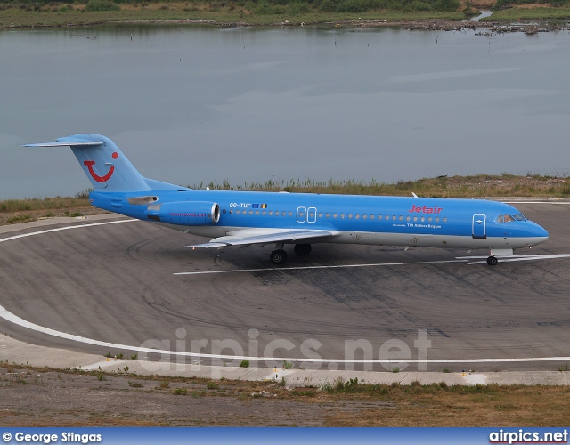 OO-TUF, Fokker F100, Jetairfly