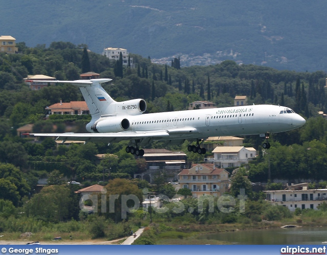 RA-85750, Tupolev Tu-154-M, Omskavia