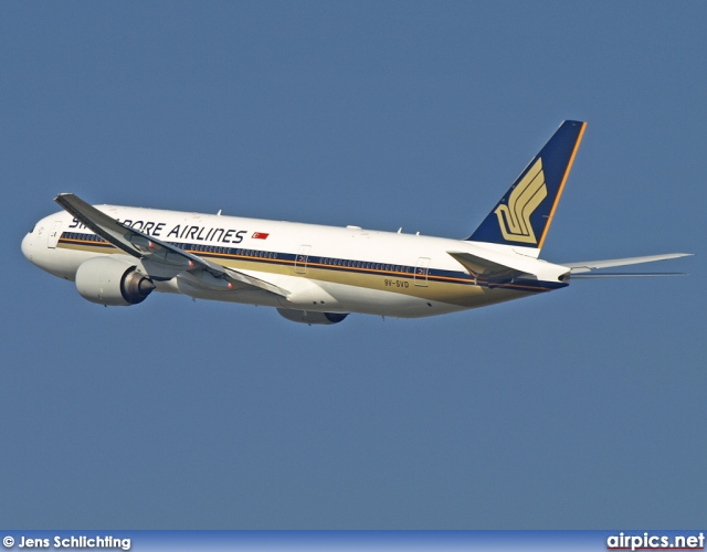 9V-SVD, Boeing 777-200ER, Singapore Airlines