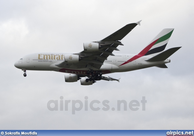 A6-EEG, Airbus A380-800, Emirates