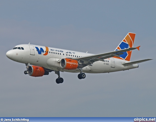 EI-DVD, Airbus A319-100, Wind Jet