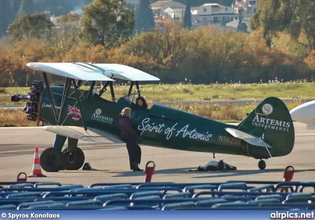 N56200, Boeing-Stearman Model 75-N2S-5 Kaydet, Private