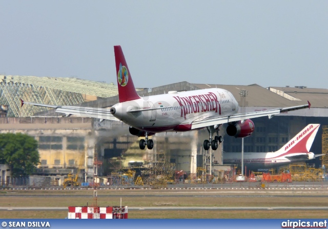 VT-KFA, Airbus A320-200, Kingfisher Airlines