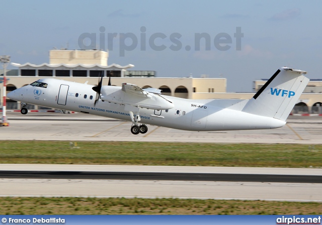 9H-AFD, De Havilland Canada DHC-8-300 Q Dash 8, United Nations