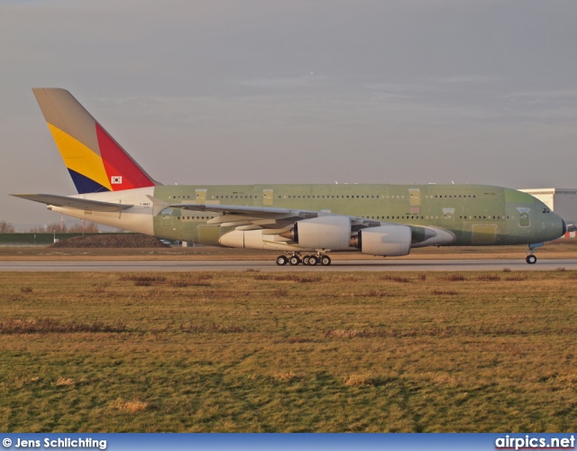 F-WWAP, Airbus A380-800, Asiana Airlines