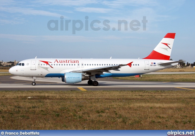 OE-LBV, Airbus A320-200, Austrian