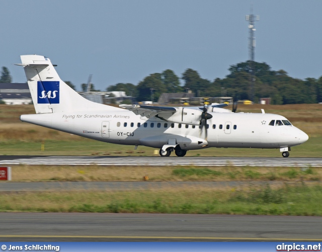 OY-CIJ, ATR 42-500, Cimber Sterling