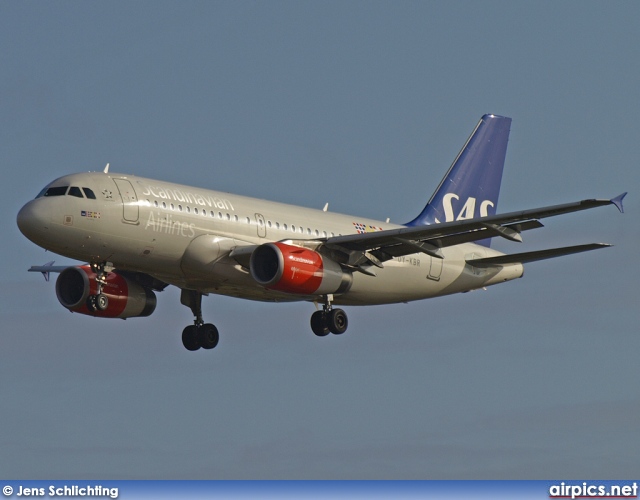 OY-KBR, Airbus A319-100, Scandinavian Airlines System (SAS)