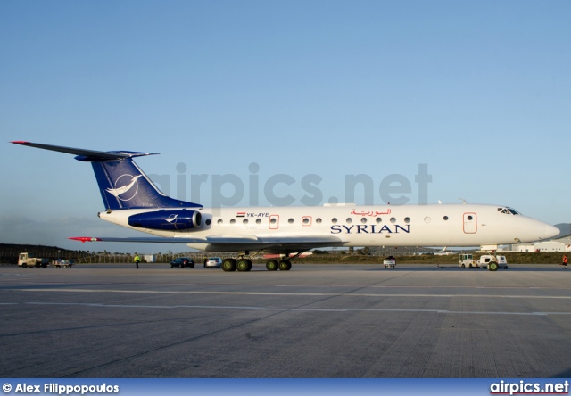 YK-AYE, Tupolev Tu-134-B-3, Syrian Arab Airlines