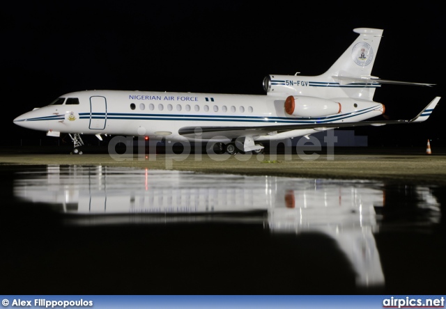 5N-FGV, Dassault Falcon-7X, Nigerian Air Force