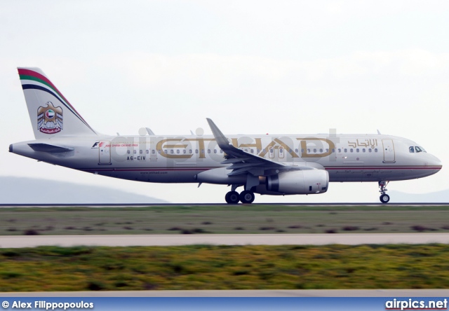 A6-EIV, Airbus A320-200, Etihad Airways