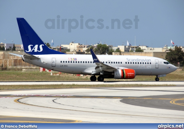 LN-RNU, Boeing 737-700, Scandinavian Airlines System (SAS)