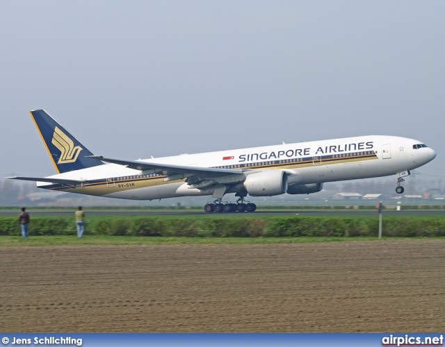 9V-SVK, Boeing 777-200ER, Singapore Airlines