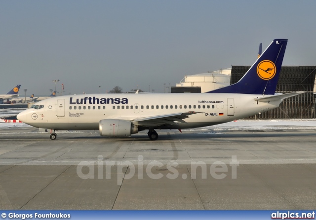 D-ABIL, Boeing 737-500, Lufthansa