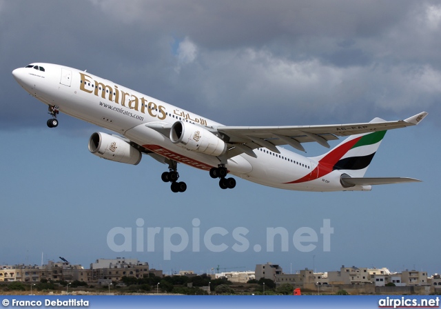 A6-EAP, Airbus A330-200, Emirates