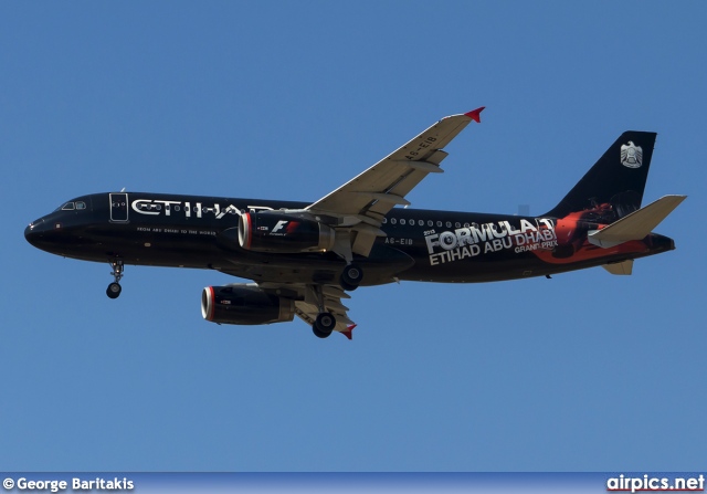 A6-EIB, Airbus A320-200, Etihad Airways