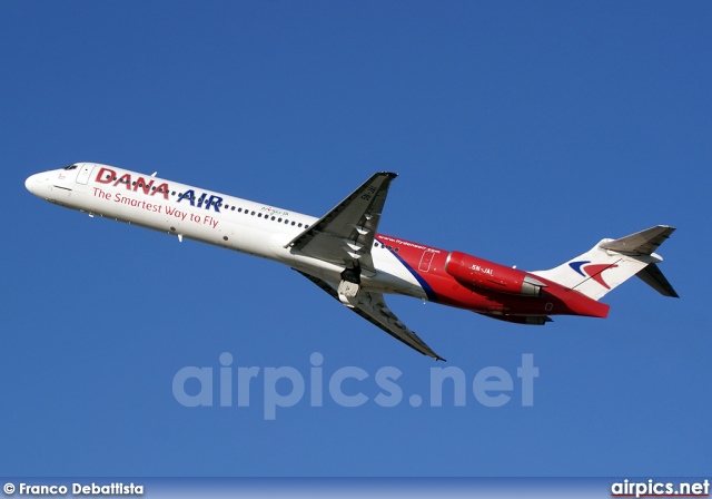 5N-JAI, McDonnell Douglas MD-83, Dana Air