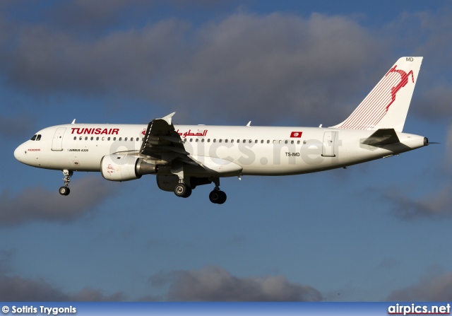 TS-IMD, Airbus A320-200, Tunis Air