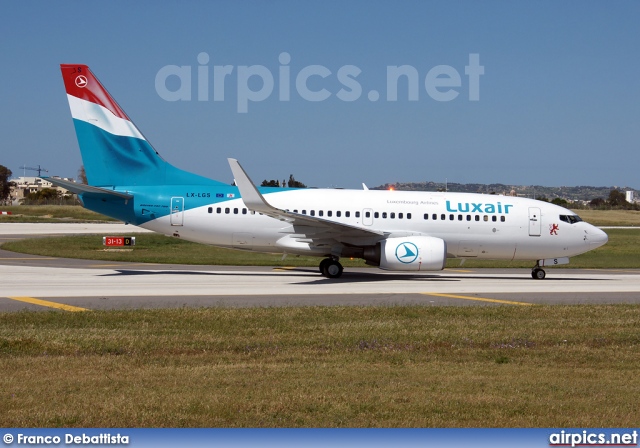 LX-LGS, Boeing 737-700, Luxair