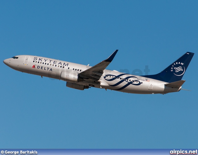 N3755D, Boeing 737-800, Delta Air Lines