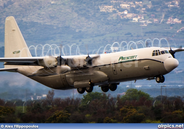 N3755P, Lockheed L-100-30 Hercules, Prescott Support