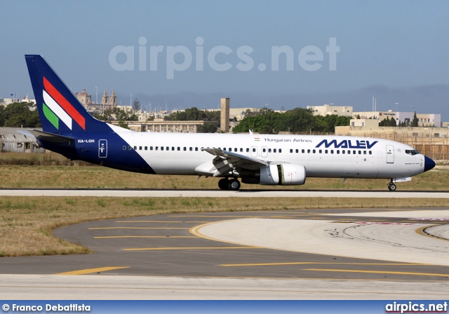 HA-LOH, Boeing 737-800, MALEV Hungarian Airlines