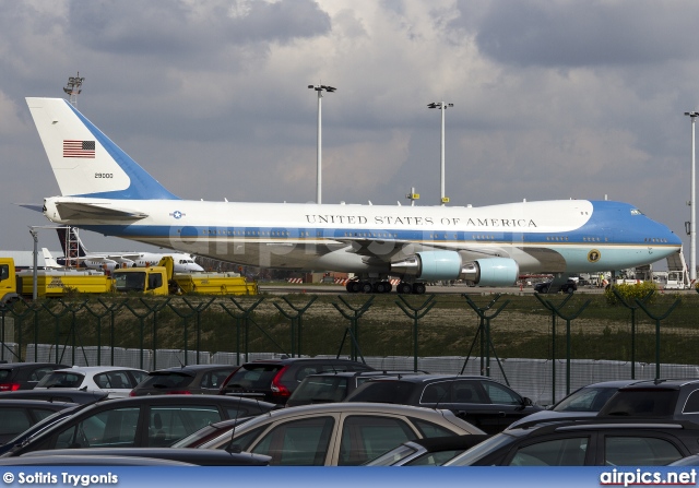 92-9000, Boeing VC-25A (747-200B), United States Air Force