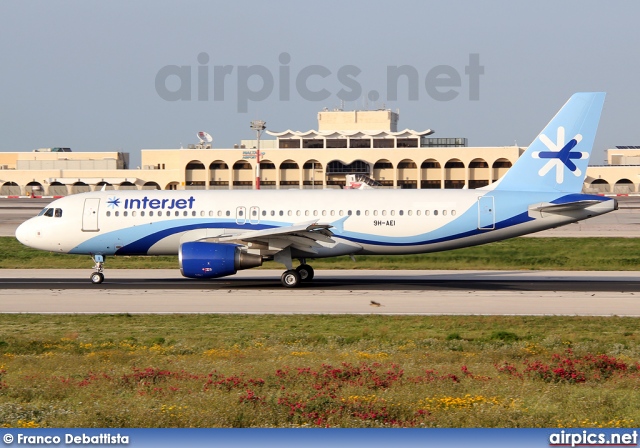 9H-AEI, Airbus A320-200, Interjet (Mexico)