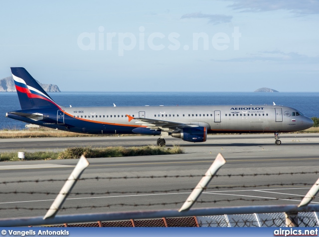 VQ-BEE, Airbus A321-200, Aeroflot