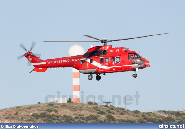 SX-HFF, Aerospatiale (Eurocopter) AS 332-L1 Super Puma, Hellenic Fire Department