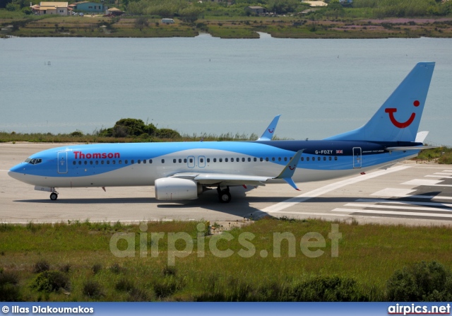 G-FDZY, Boeing 737-800, Thomson Airways
