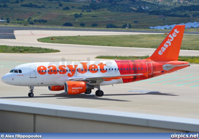 G-EZBF, Airbus A319-100, easyJet