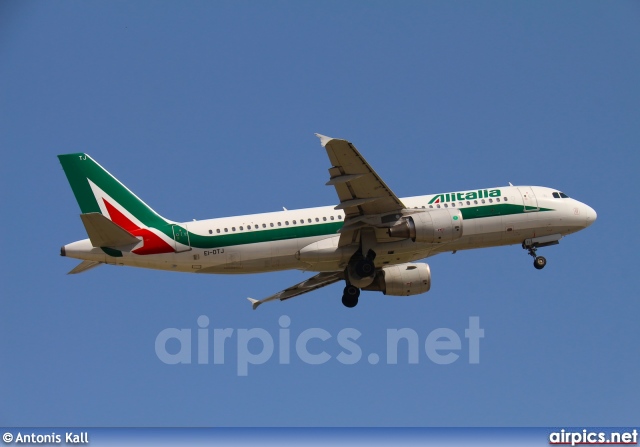 EI-DTJ, Airbus A320-200, Alitalia