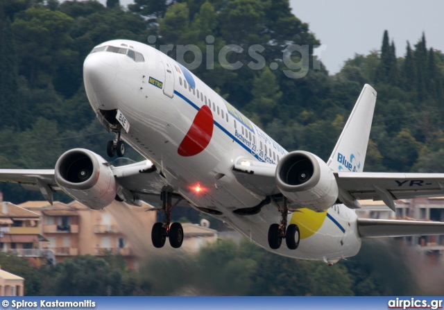 YR-BAE, Boeing 737-400, Blue Air