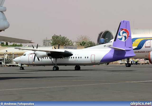 ST-ARG, Fokker 50, Mid Airlines