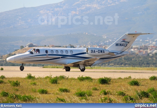 9A-DWA, Cessna 525-A Citation CJ2, WinAir (Croatia)