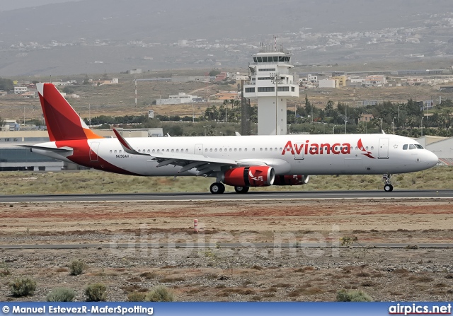 N696AV, Airbus A321-200, Avianca