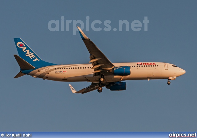 C-FYQO, Boeing 737-800, Canjet Airlines