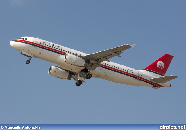 EI-EZS, Airbus A320-200, Meridiana