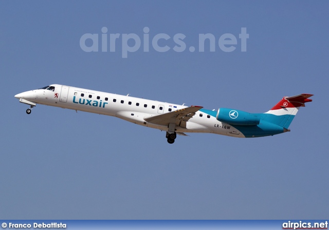 LX-LGW, Embraer ERJ-145-LU, Luxair