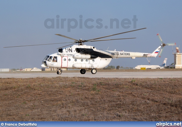 RA-22981, Mil Mi-8-MTV-1, United Nations