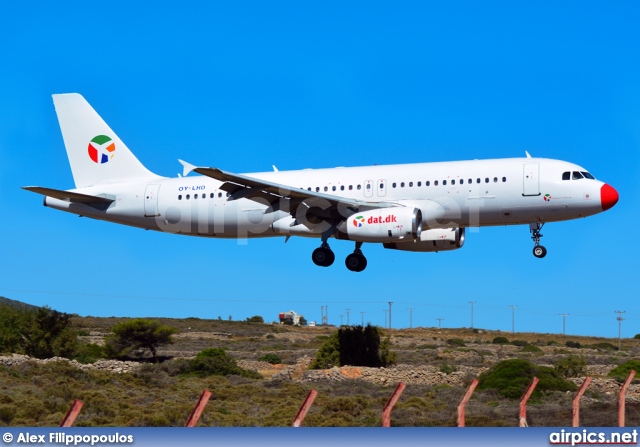 OY-LHD, Airbus A320-200, Danish Air Transport