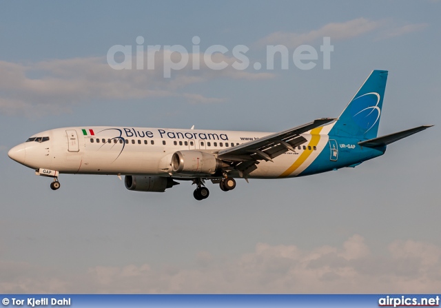 UR-GAP, Boeing 737-400, Blue Panorama