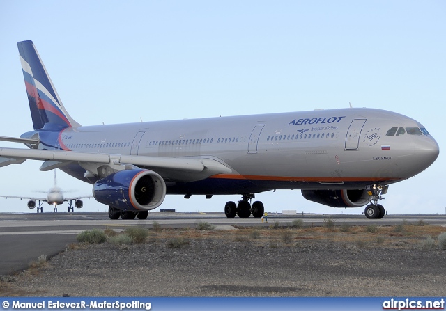 VQ-BMX, Airbus A330-300, Aeroflot