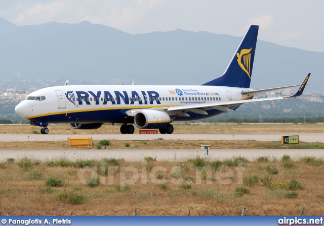 EI-DWL, Boeing 737-800, Ryanair