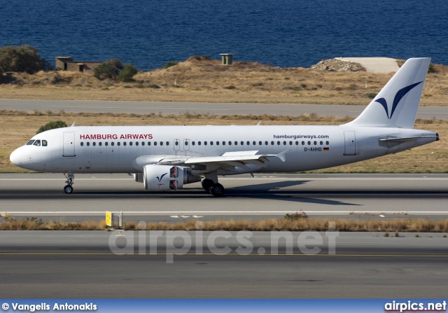 D-AHHD, Airbus A320-200, Hamburg Airways