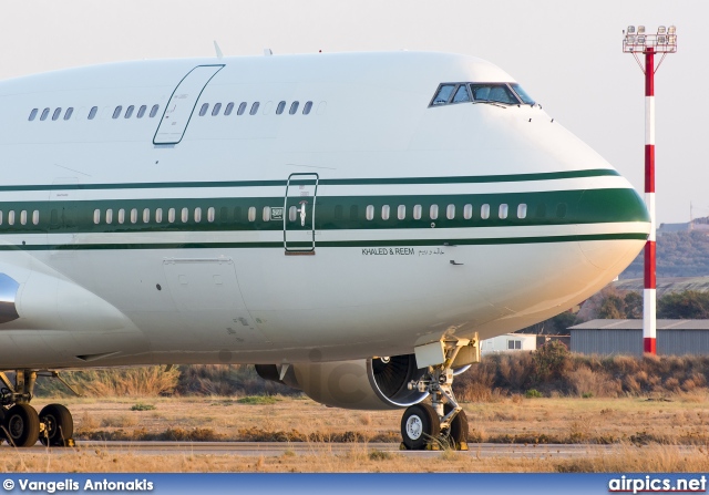 HZ-WBT7, Boeing 747-400, Kingdom Holding