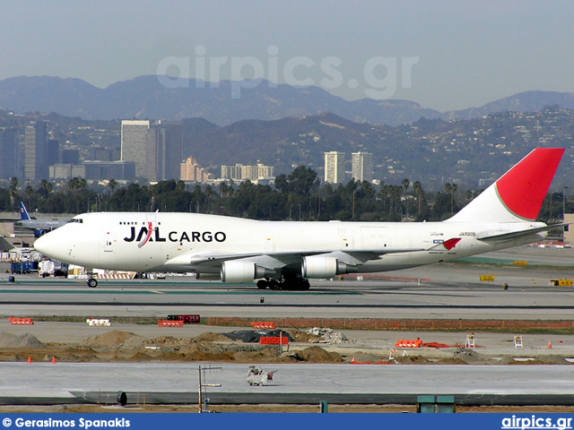 JA8909, Boeing 747-400(BCF), Japan Airlines Cargo