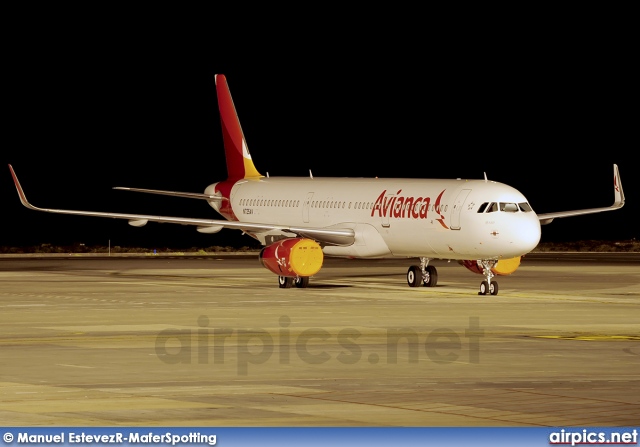 N725AV, Airbus A321-200, Avianca
